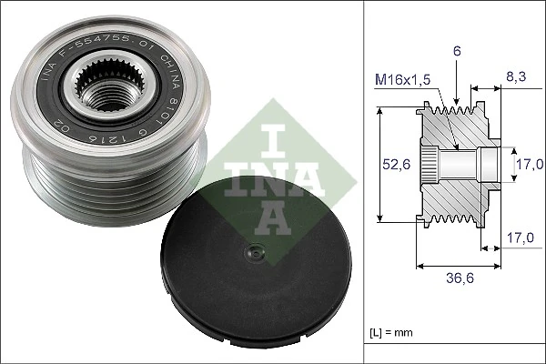 Alternator Freewheel Clutch